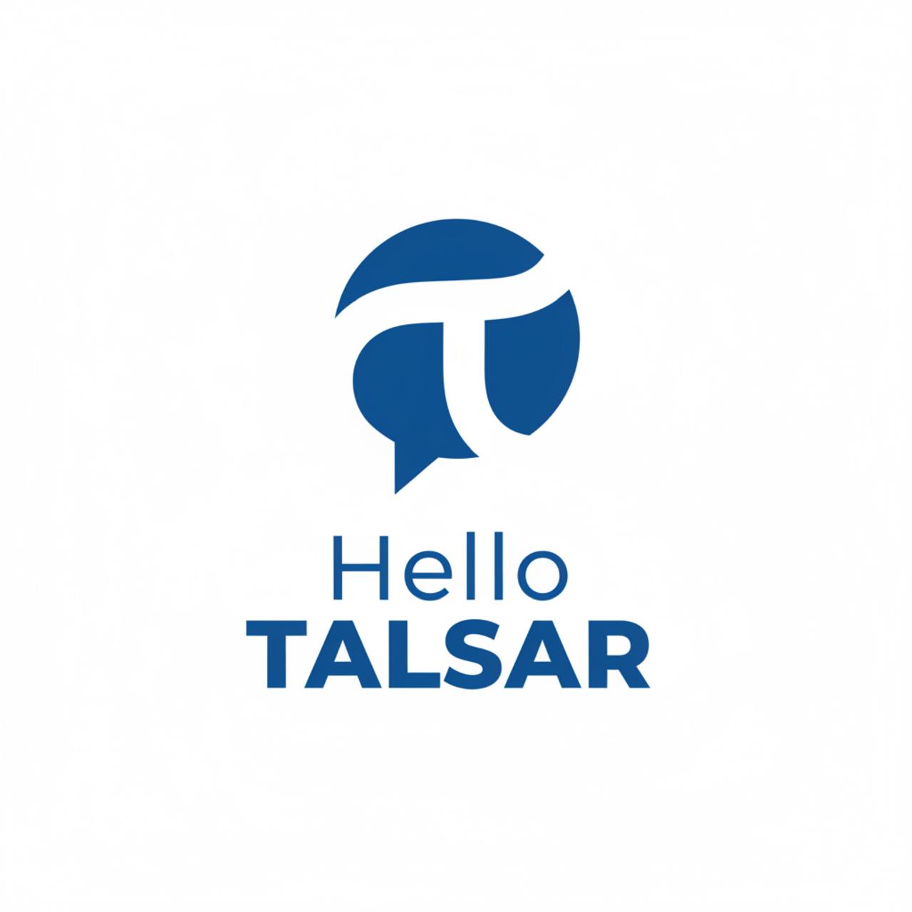 Hello Talsar Logo